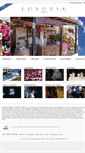 Mobile Screenshot of luxuria-eventsagency.com